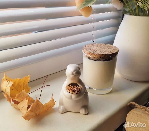 Аромасвеча из натурального соевого воска