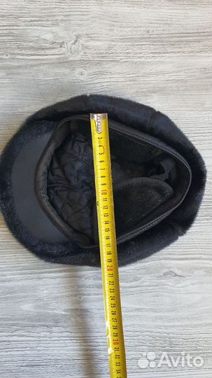 Меховая мужская кепка