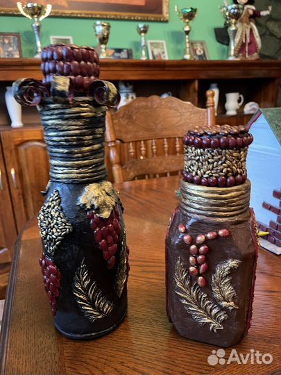 Бутылка стеклянная