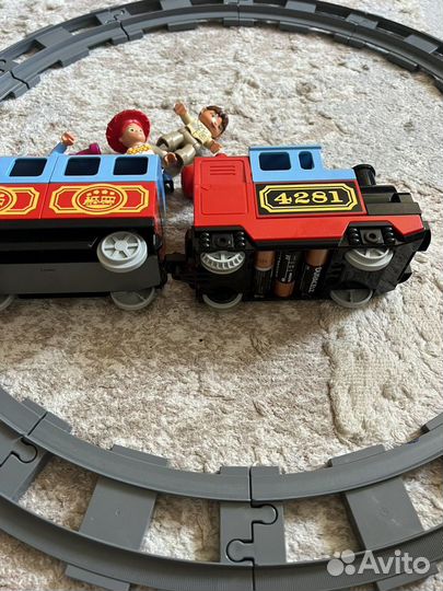 Лего дупло поезд