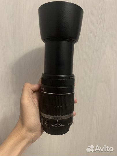 Объектив canon ef-s 55-250mm