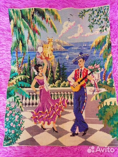 Вышивка 60х годов