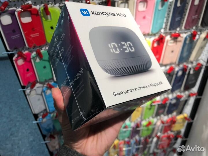 Умная колонка VK Капсула Нео новая запечатанная