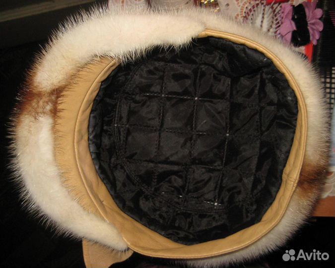 Норковая шапка, состояние новой