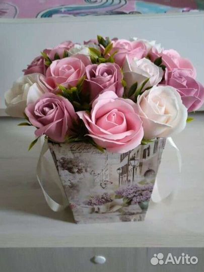 Букет из мыла