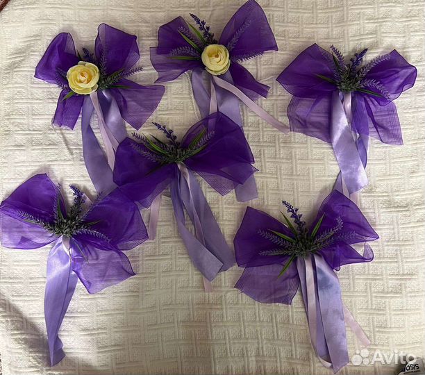 Украшение на машину свадебную