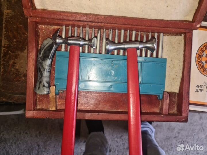 Набор инструментов для чеканки СССР