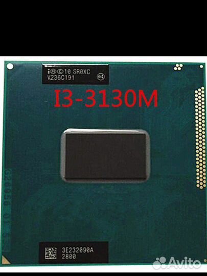 Процессор intel core i3 2.6*2 ядра, 4 потока