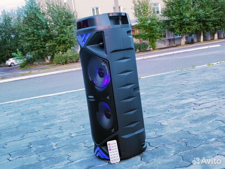 Мощная напольная колонка