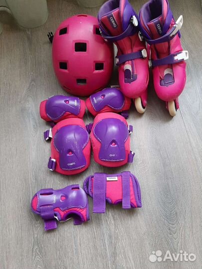 Детские ролики и защита