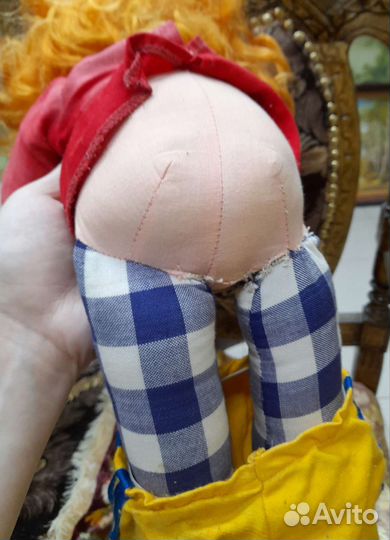 Кукла СССР флиртующая рыжий футболист Кругозор