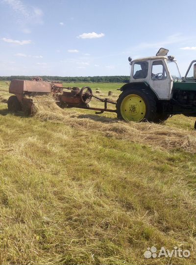 Сено луговое в тюках