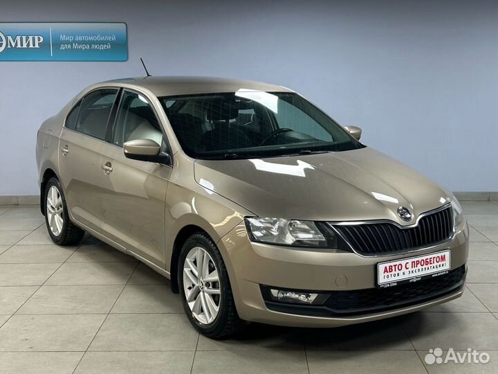 Skoda Rapid 1.6 МТ, 2017, 156 716 км