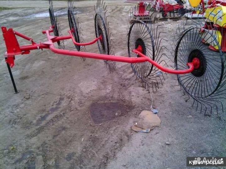 Грабли Кормилец 5 колес, 2024