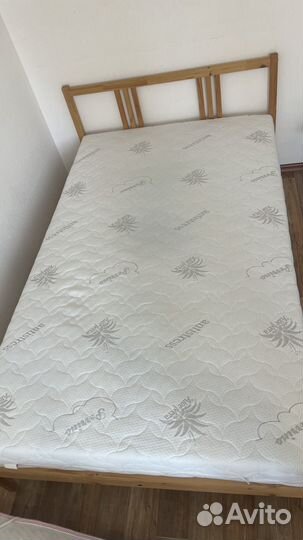 Кровать 120х200 IKEA +подарок топпер