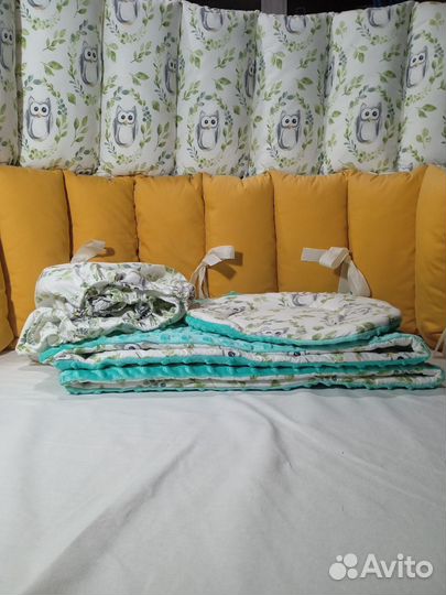 Детское постельное белье Бортики в кроватку Новые