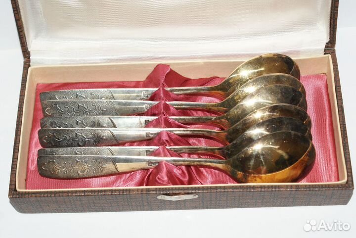 Ложки набор мельхиор СССР новые