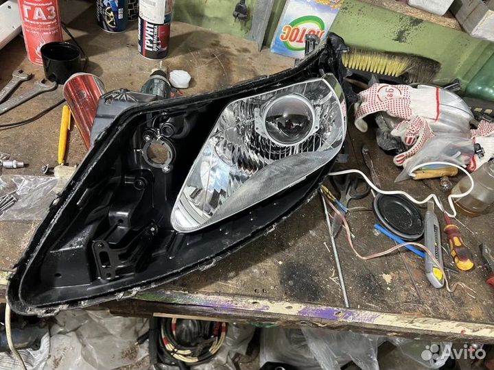 Установка BI-led модулей в фару