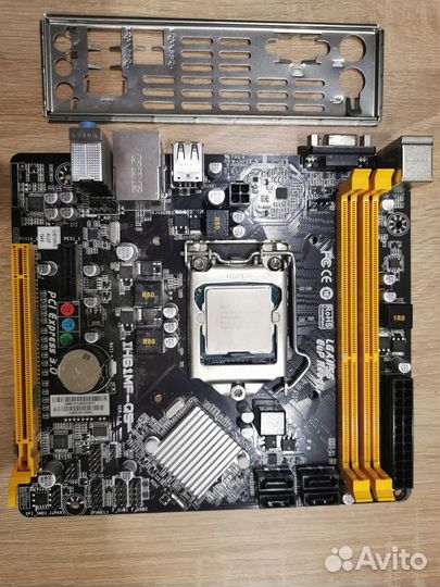 Материнская плата biostar IH61MF-Q5 LGA1155
