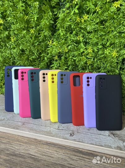 Чехол силиконовый Samsung A02s