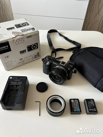 Камера Sony alpha nex 6