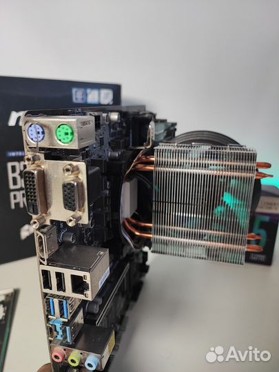 Комплект i5 9400F/B360M/16Gb + Кулер