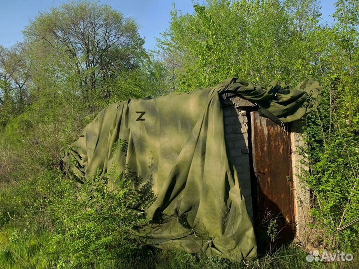 Масксеть сеть военная маскировочная тент 2 стороны