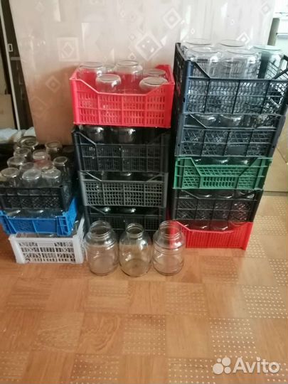 Банки стеклянные винтовые для консервирования