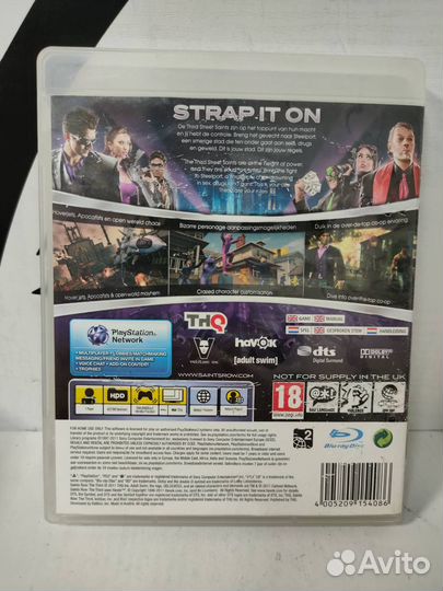 Игра Saints Row: The Third для PlayStation 3