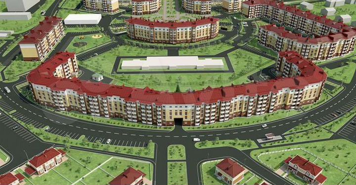 2-к. квартира, 52,9 м², 4/5 эт.