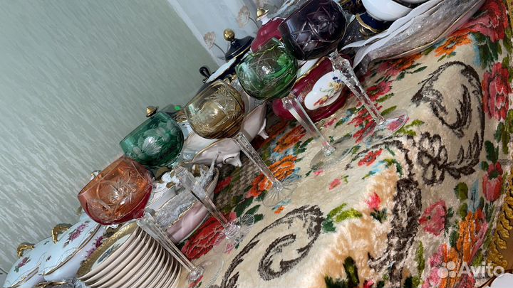 Хрустальные фужеры