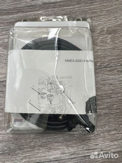 Цифровой тахометр Honda, белый, NMEa 2000