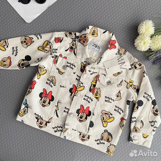 Джинсовка для девочки zara