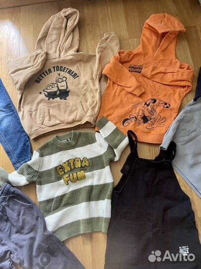 Одежда на мальчика пакетом 104-110