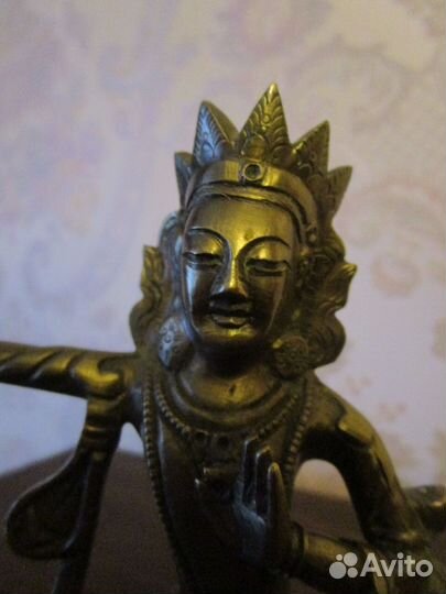 Статуэтка Будды Манджушри. 19-й век. Оригинал