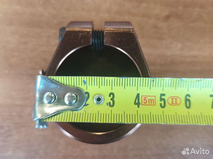 Зажим 3х болтовый тт Коричневый