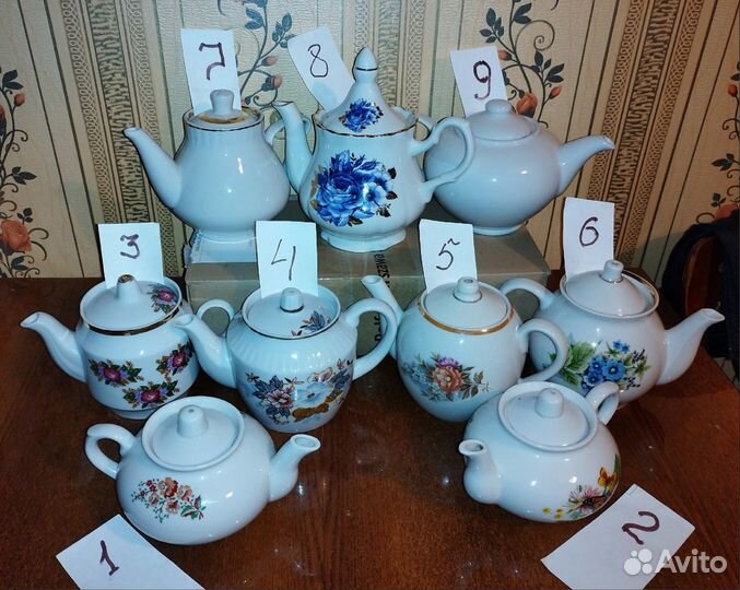 Сахарницы и чайники (добавляю)