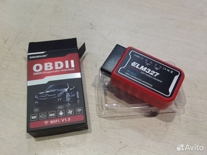 Elm327 obd2 сканер WiFi 1.5