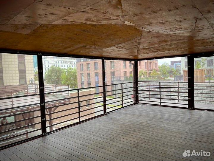 Мягкие окна (шторы) для террас, беседок