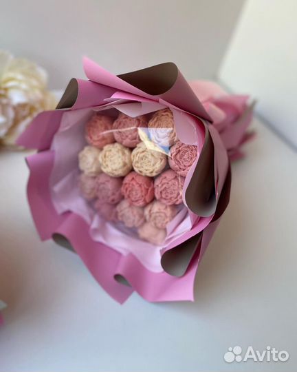 Шоколадные пионы