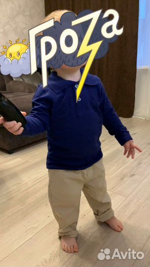 Поло лонгслив 92