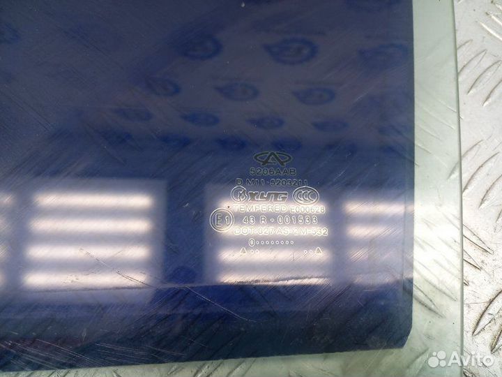 Стекло двери задней левой Chery M11 A3 1.6 SQR481F