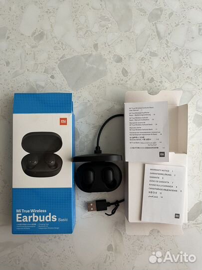 Беспроводные наушники xiaomi mi true wireless