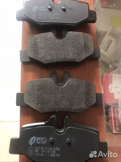 Тормозные колодки задние Vito 639