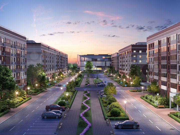 1-к. квартира, 34,1 м², 1/7 эт.