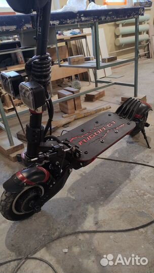 Электросамокат kugoo g1 полный привод