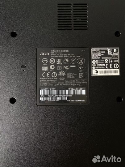 Acer ES1-512 series