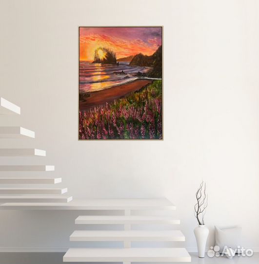 Картина маслом на холсте 