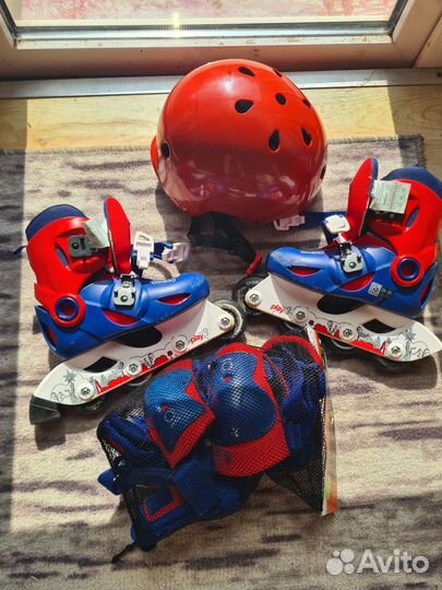 Роликовые коньки детские oxelo play 3 (28-30)