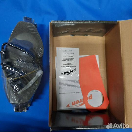 Колодки тормозные передние Patron